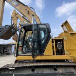 Customers test the new generation Caterpillar Mining Edition 320 on site